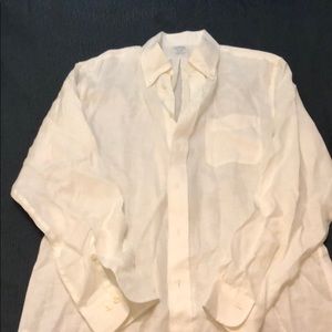 Brooks Brothers Long Sleeve Linen Shirt